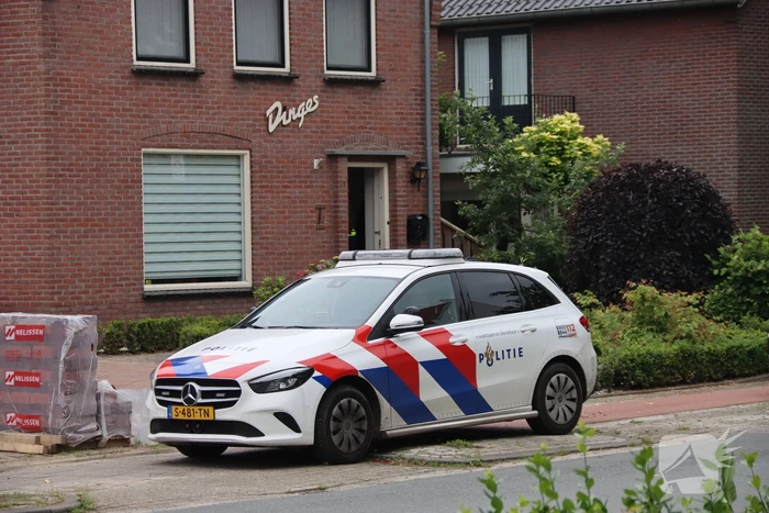 Traumahelikopter aanwezig voor medisch incident
