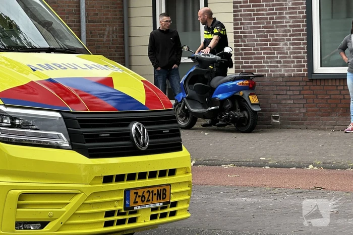 Scooterrijder aangereden door auto