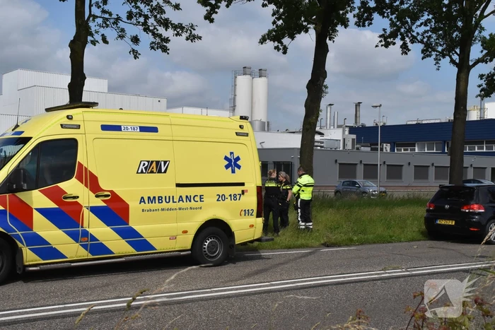 Dure sportauto rijdt tegen boom, veel schade