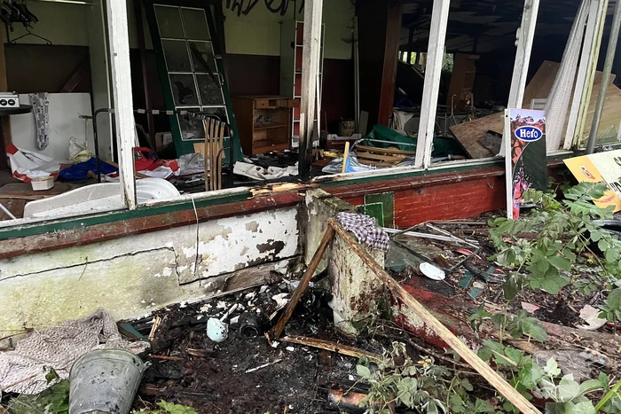 Opnieuw brand in slooppand