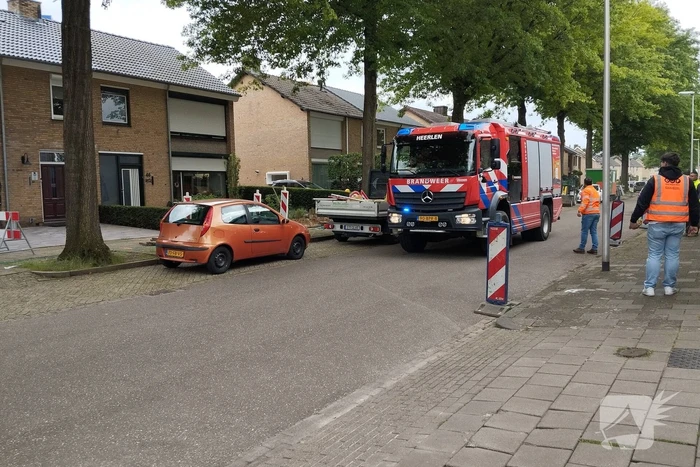 Gaslekkage na werkzaamheden glasvezel