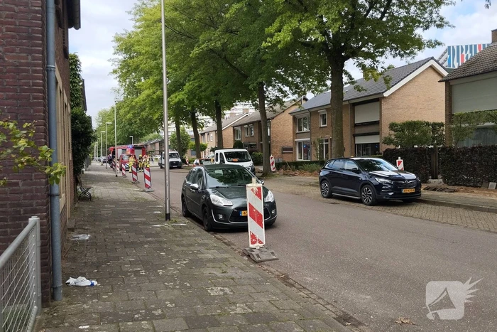 Gaslekkage na werkzaamheden glasvezel