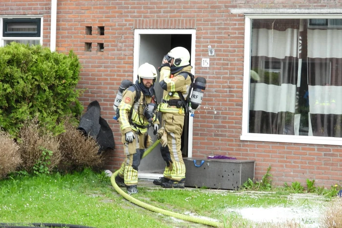 Brand op zolder snel onder controle