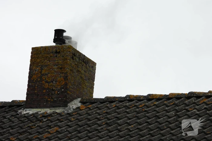 Brand op zolder snel onder controle