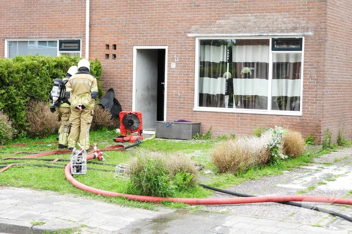 Brand op zolder snel onder controle