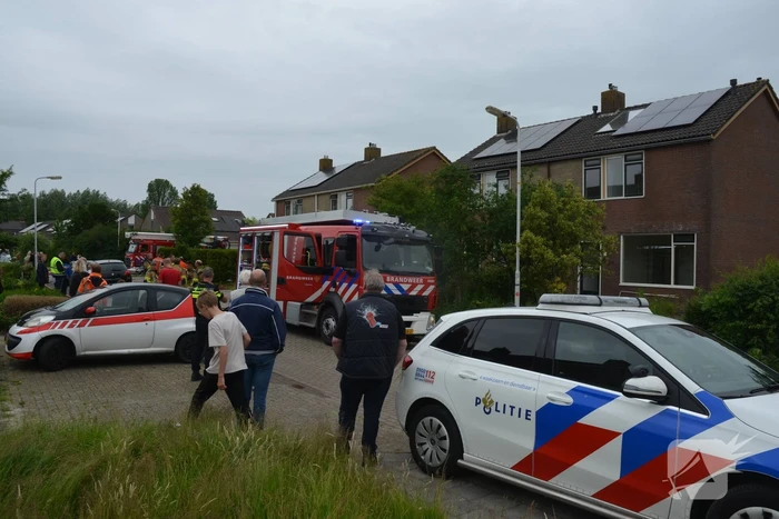 Brand op zolder snel onder controle
