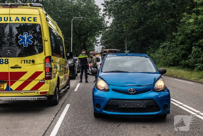Meerdere kop-staartbotsingen op klein stukje weg