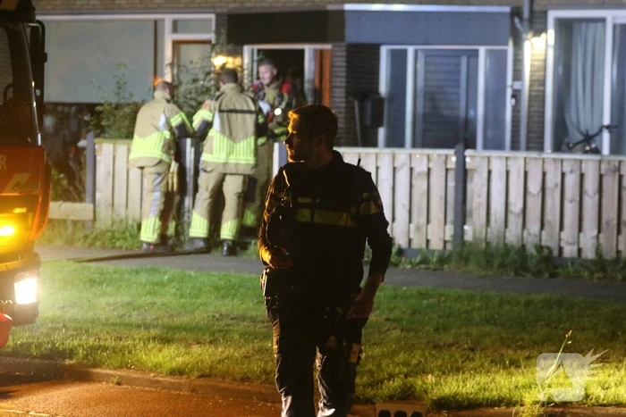 Barbecue spullen in schuur vliegen in brand