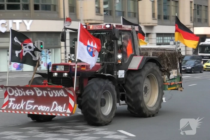 Protest in Brussel tegen EU-landbouwbeleid