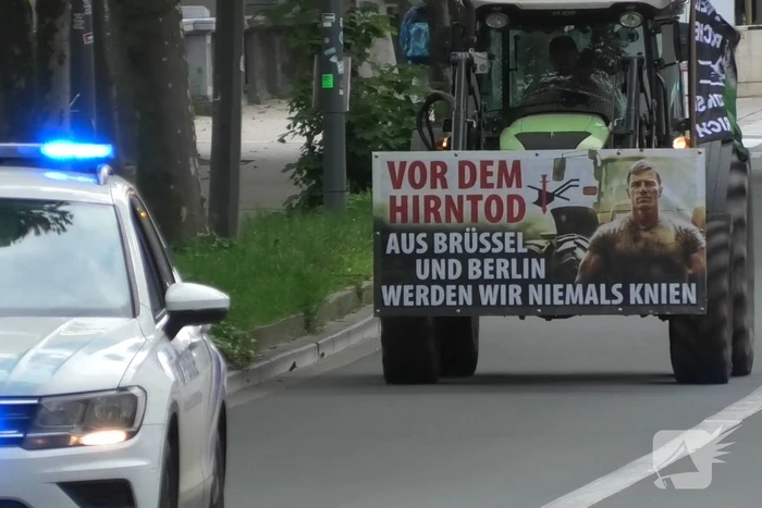 Protest in Brussel tegen EU-landbouwbeleid