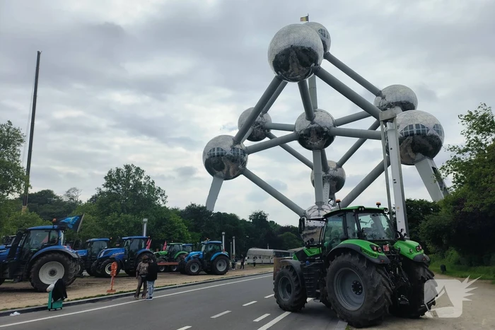 Protest in Brussel tegen EU-landbouwbeleid