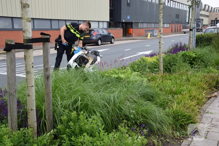 Scooterrijder gewond na ongeval