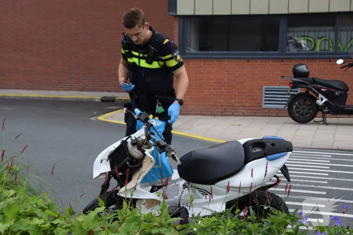Scooterrijder gewond na ongeval