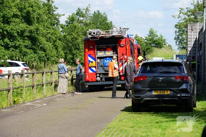 Brand in pand van crematorium