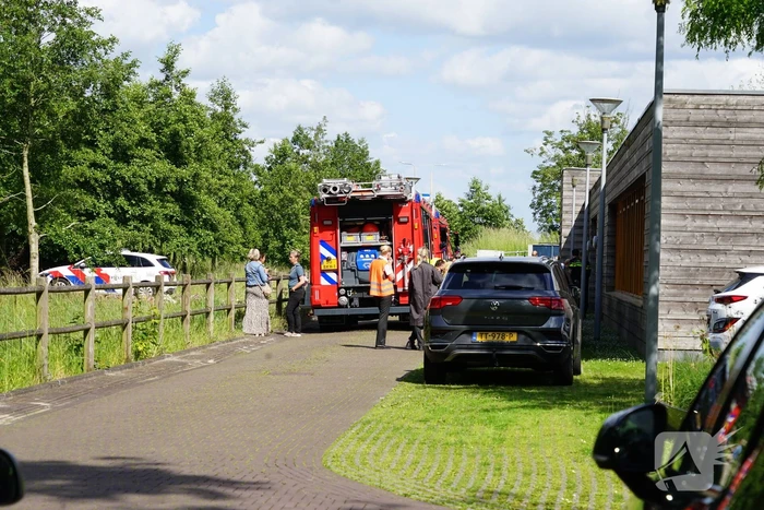 Brand in pand van crematorium