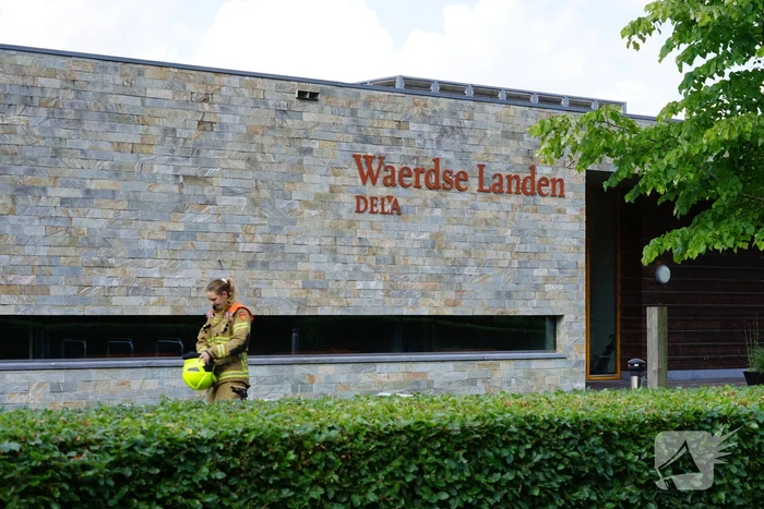 Brand in pand van crematorium