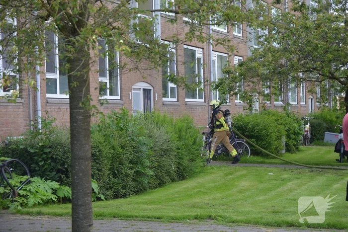 Brand in appartementcomplex