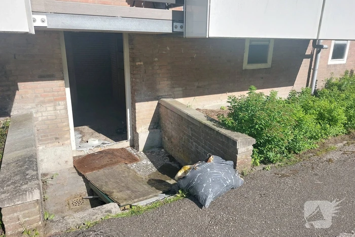 Brand in appartementcomplex