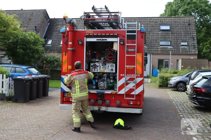 Gaslek in kruipruimte van woning