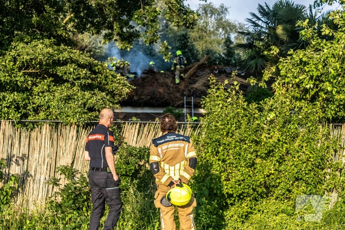 Veel schade na brand in schuur