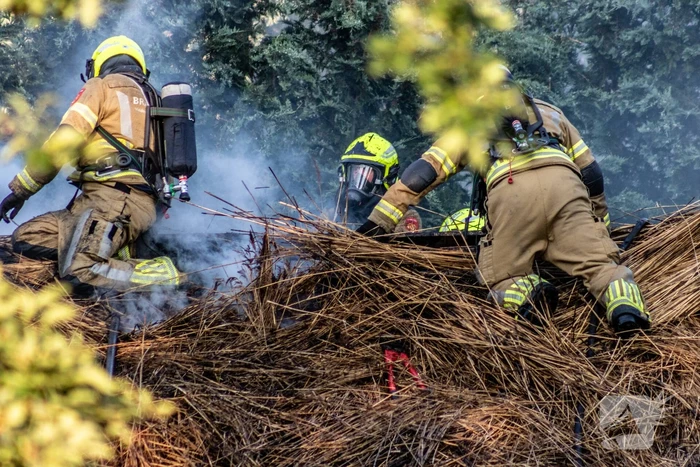 Veel schade na brand in schuur