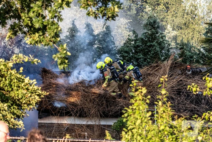 Veel schade na brand in schuur