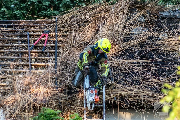 Veel schade na brand in schuur