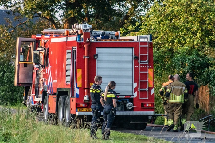 Veel schade na brand in schuur