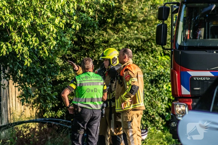 Veel schade na brand in schuur