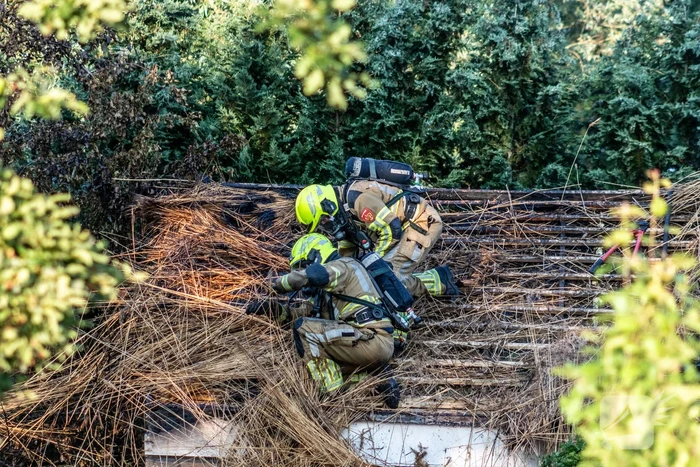 Veel schade na brand in schuur