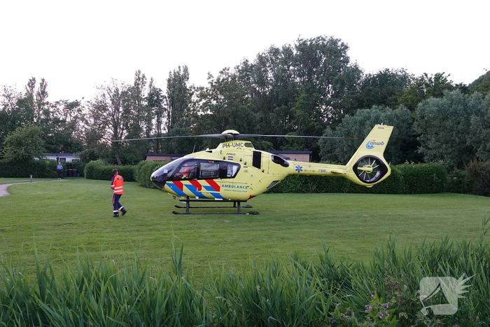 Traumahelikopter ingezet voor medische noodsituatie