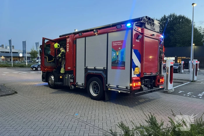 Brand in opslag van restaurant de Beren