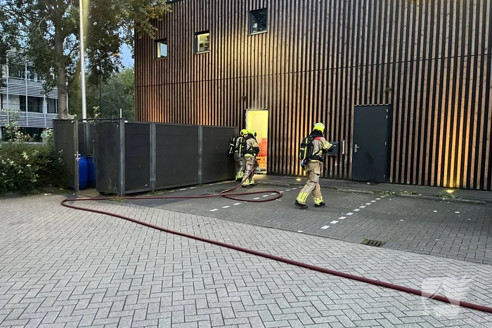 Brand in opslag van restaurant de Beren