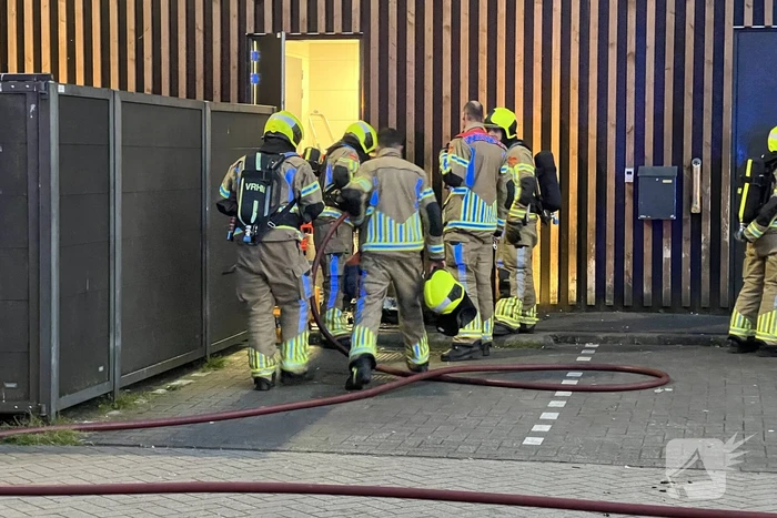 Brand in opslag van restaurant de Beren