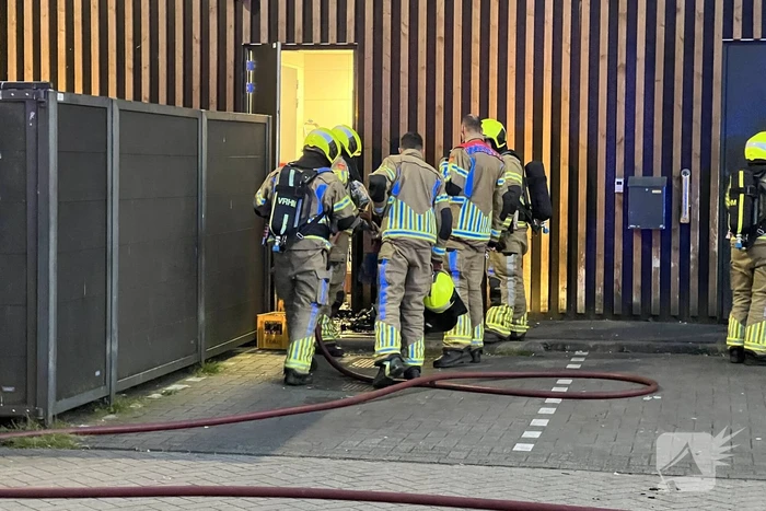 Brand in opslag van restaurant de Beren