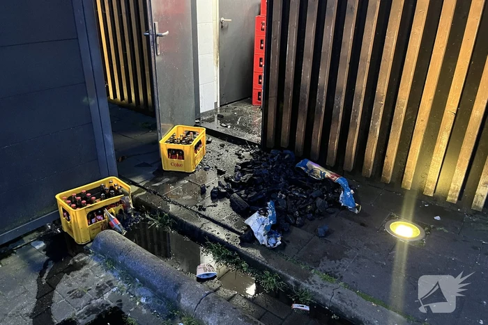 Brand in opslag van restaurant de Beren