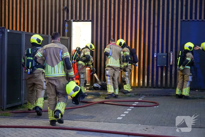 Brand in opslag van restaurant de Beren