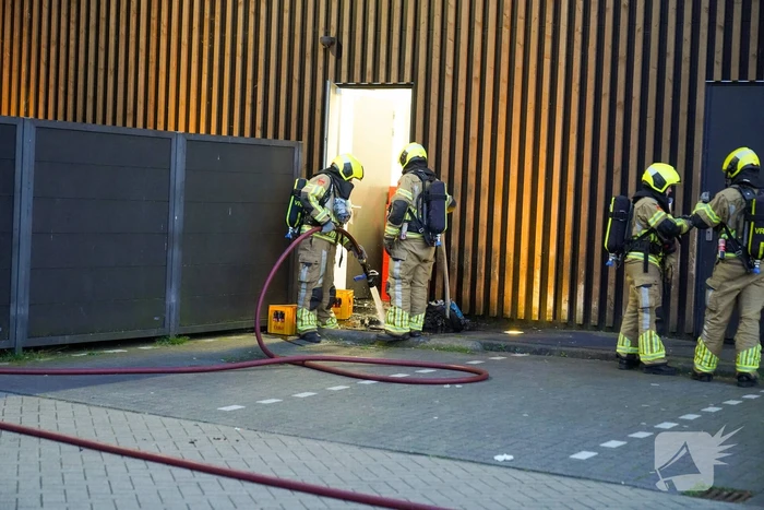 Brand in opslag van restaurant de Beren
