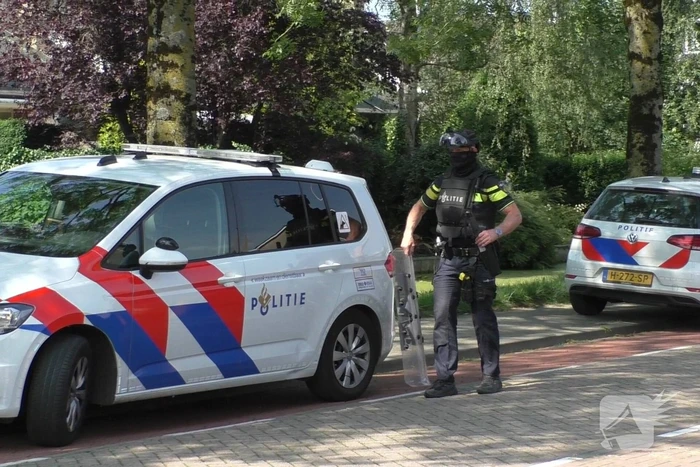 Massale politie-inzet voor verdachte situatie
