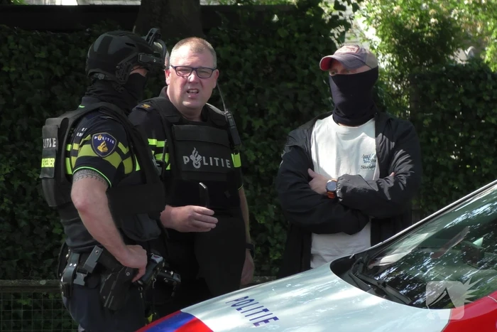 Massale politie-inzet voor verdachte situatie