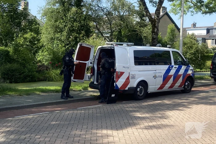 Massale politie-inzet voor verdachte situatie