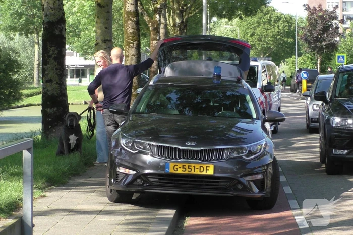 Massale politie-inzet voor verdachte situatie