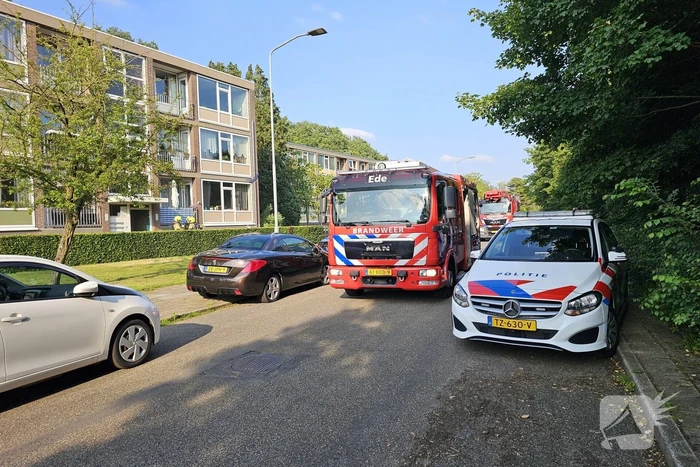 Flinke rookontwikkeling bij brand in flatwoning