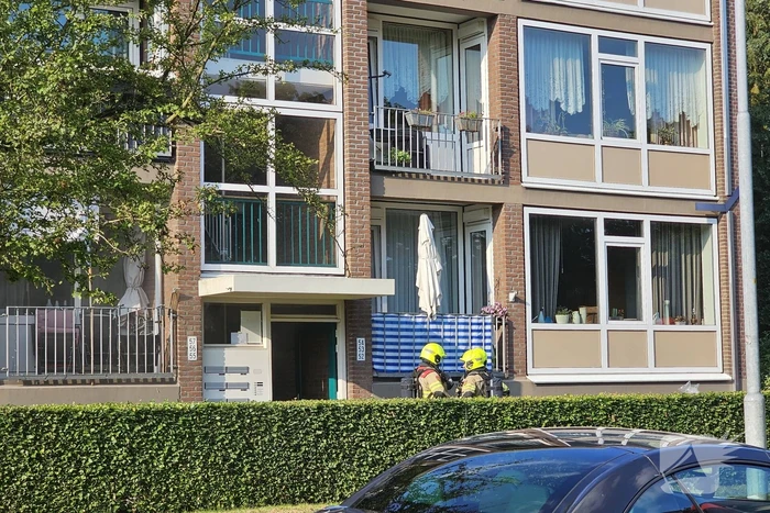 Flinke rookontwikkeling bij brand in flatwoning