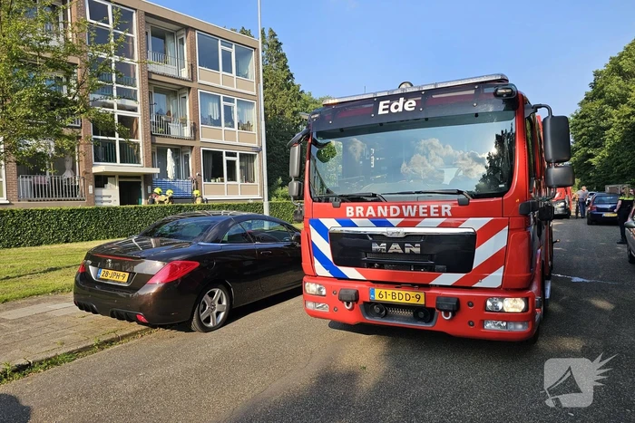 Flinke rookontwikkeling bij brand in flatwoning