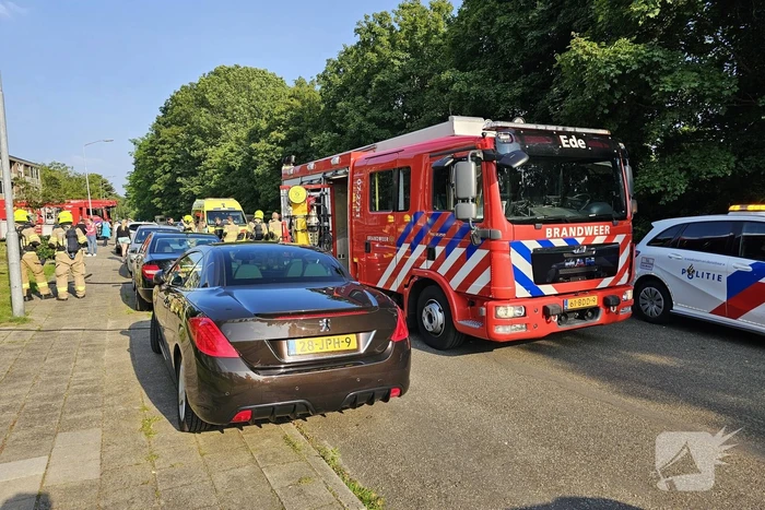 Flinke rookontwikkeling bij brand in flatwoning