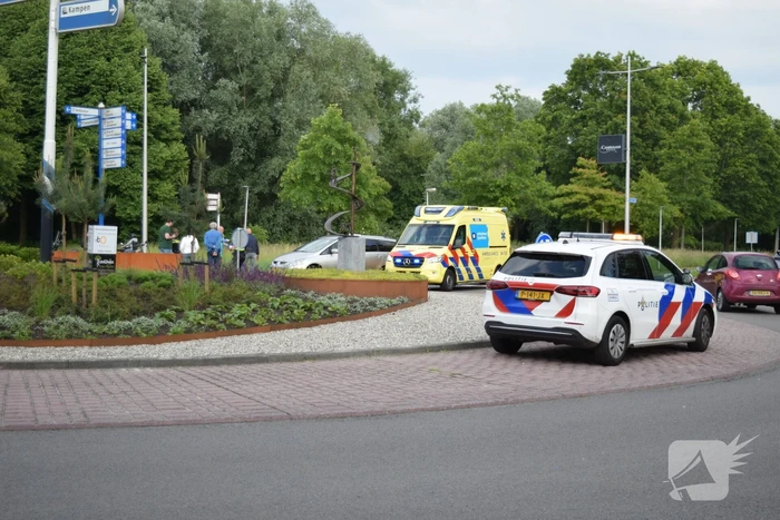 Fietser gewond bij aanrijding met auto