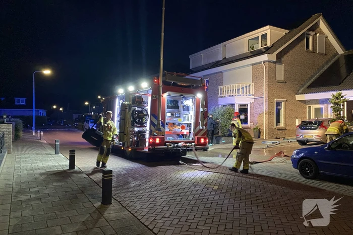 Rookontwikkeling bij woningbrand