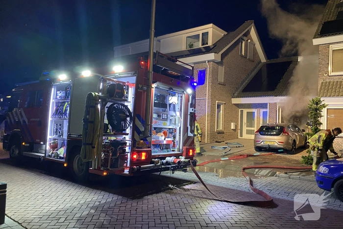 Rookontwikkeling bij woningbrand