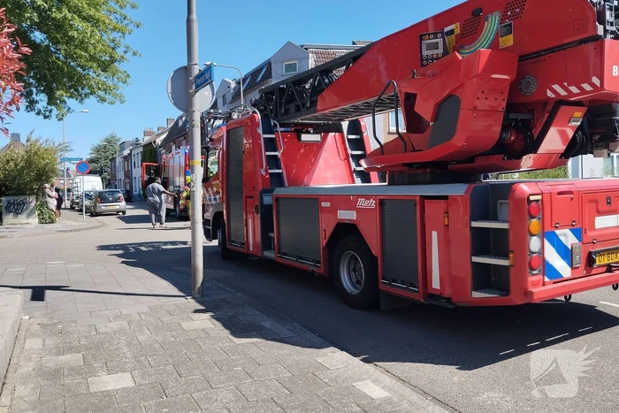 Brand in keuken snel onder controle